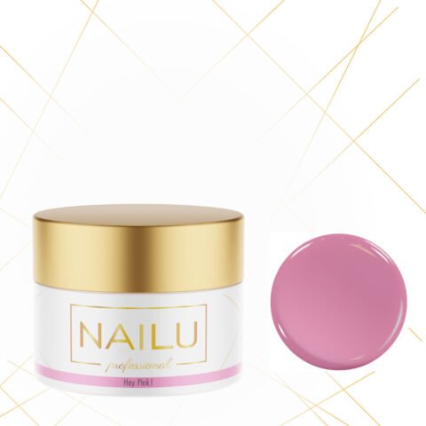 Pradinis NAILU Statybinis gelis - No21 CREAMY Hey Pink!