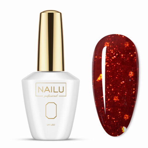 NAILU Geliniai lakai - 717 ROYAL CRIMSON