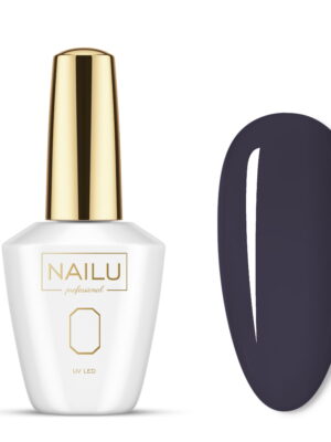 NAILU Geliniai lakai - 728 DARK GREY PLUM