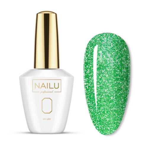 NAILU FLASH LIGHT Geliniai lakai - 756 FLASHY LIME