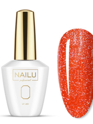 NAILU FLASH LIGHT Geliniai lakai - 757 POWER OF ORANGE