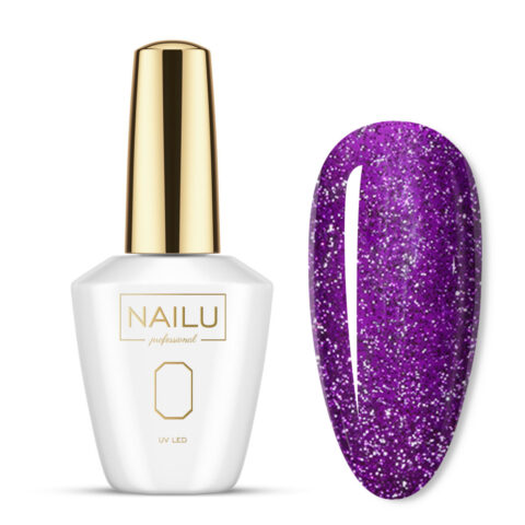 NAILU FLASH LIGHT Geliniai lakai - 760 BLACKBERRY SHINE