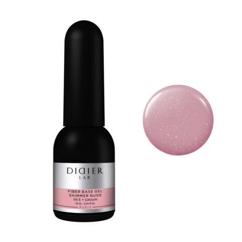 DIDIER LAB STIKLO PLUOŠTO BAZĖ "FIBER" - Shimmer nude