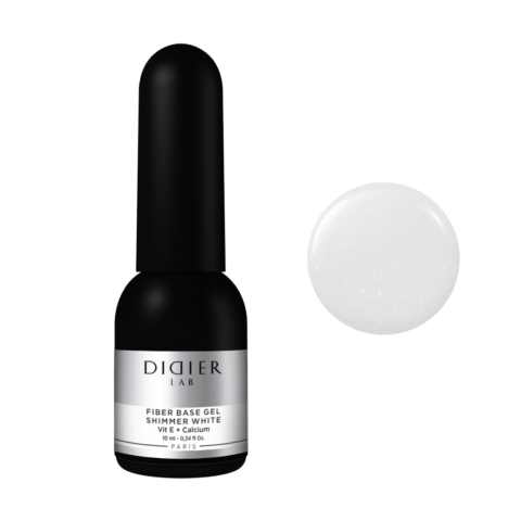 DIDIER LAB STIKLO PLUOŠTO BAZĖ "FIBER" - Shimmer white