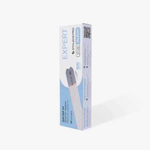 STALEKS PRO -  PapMam maunami nagų dildės abrazyvai EXPERT 100gr, 50vnt