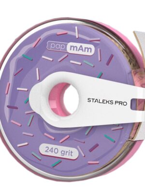STALEKS PRO -   PapMam užmaunami dildės abrazyvai su rite 240gr 6m