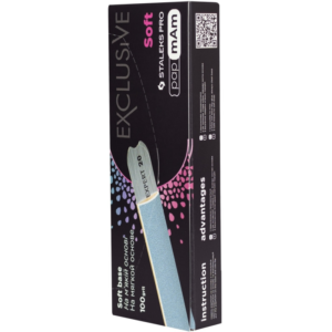 Maunami nagų dildės abrazyvai (100gr., 30vnt.) STALEKS PRO PapMam EXCLUSIVE SOFT (DFCX-20-100)