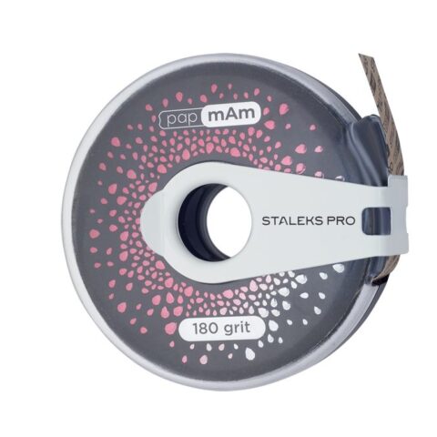 STALEKS PRO -  PapMam nagų dildės abrazyvas su rite EXCLUSIVE 180gr 6m