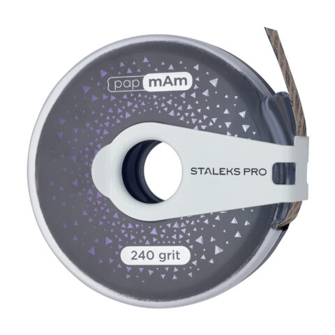 STALEKS PRO -  PapMam nagų dildės abrazyvas su rite EXCLUSIVE 240gr 6m