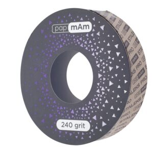 Nagų dildės abrazyvo papildymas (240gr., 6m) STALEKS PRO PapMam EXCLUSIVE (ATSCLUX-240)