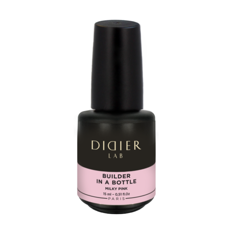 DIDIER LAB STATYBINIAI GELIAI BUTELIUKE 15ML - MILKY PINK
