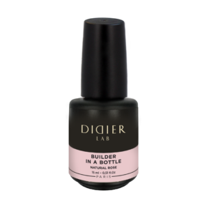 Didier Lab statybinis gelis buteliuke 15ml - NATURAL ROSE